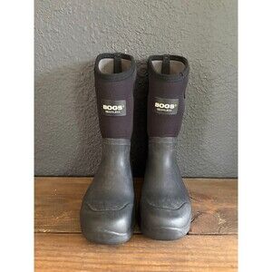Bogs Bozeman Tall Men's Size 7 Waterproof Boots Seamless Insulated Black 71971-0